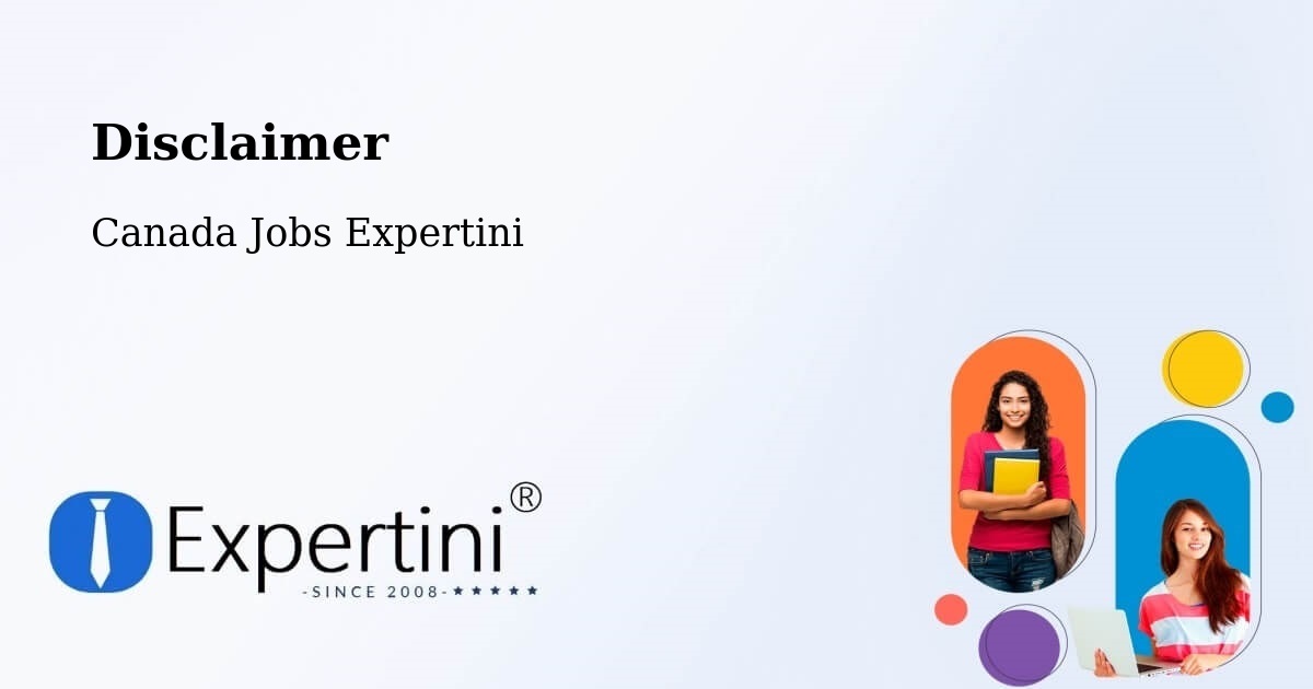 Disclaimer – Calgary - Canada Jobs Expertini